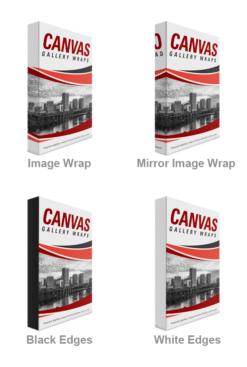Canvas Wrap Edge Options