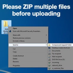 how to zip you plan files