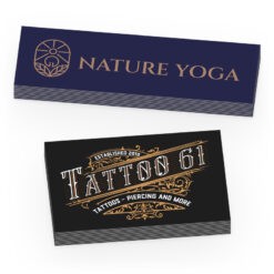 custom printed rectangle stickers