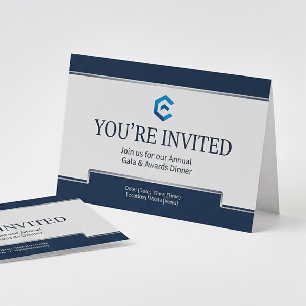 Folded Cards with Top Edge Fold - Image 2